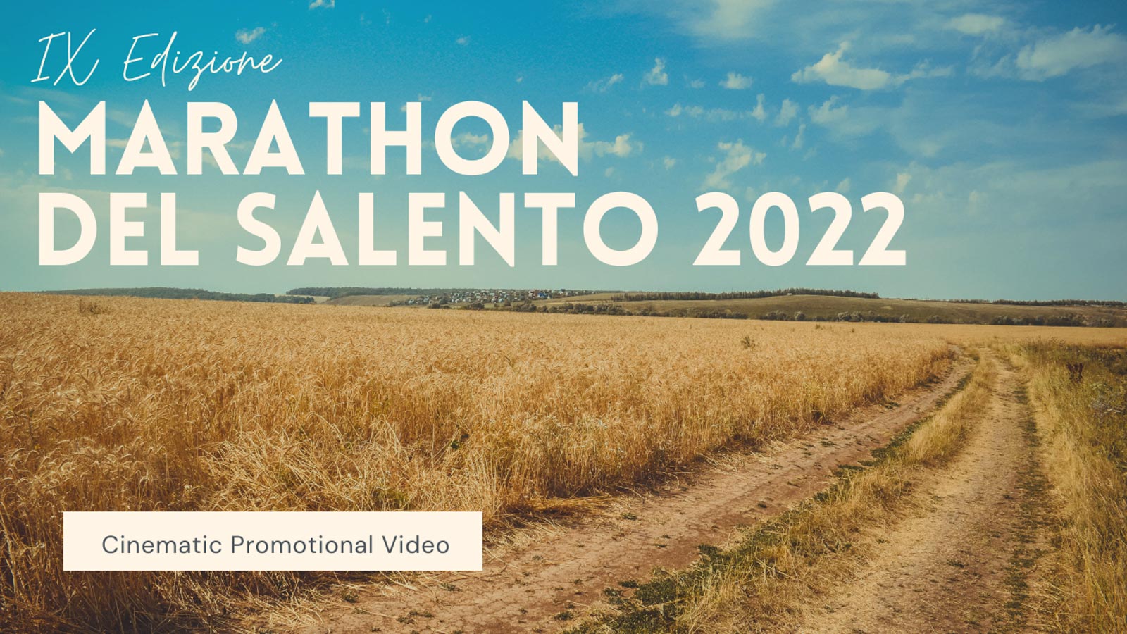 MARATHON DEL SALENTO 2022 || Cinematic Promotional Video